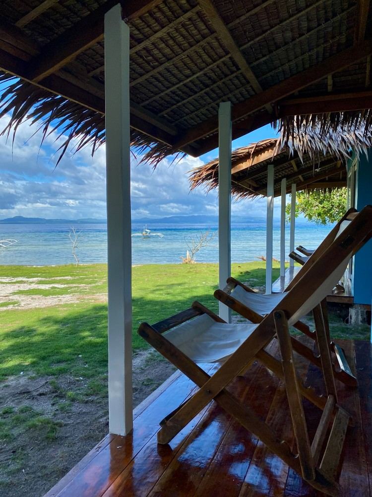 Ocean-view veranda