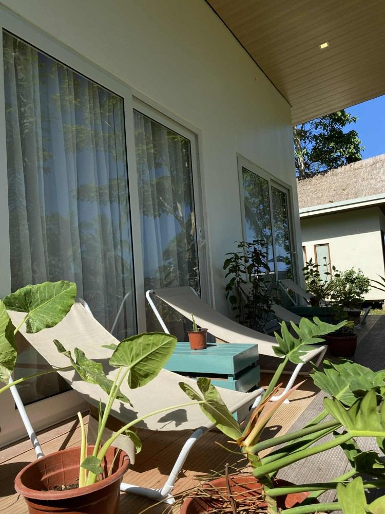 Deluxe Villa exterior veranda